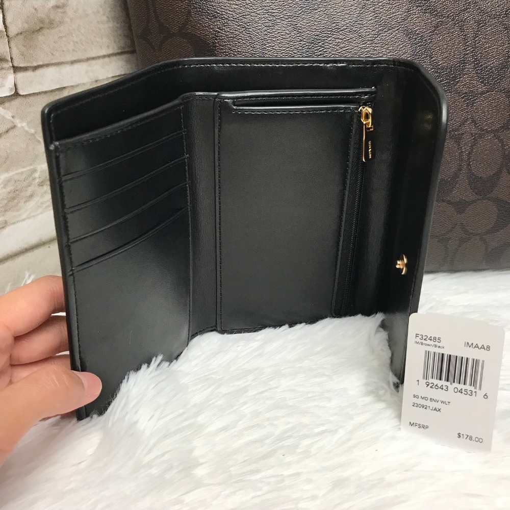 👜COACH SET🌺 CITY ZIP TOTE & WALLET - Picture 5 of 8